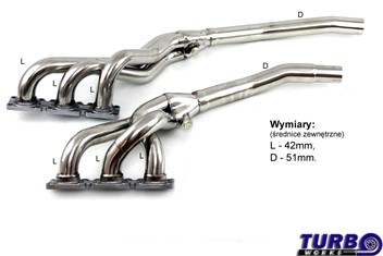 Kolektor Turbo Works BMW M50 / M52