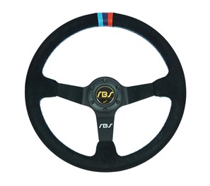 Kierownica zamszowa RBS Technology + naba E46