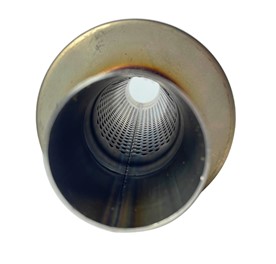 Tłumik przelotowy okrągły RBS Technology 2,25" C/C