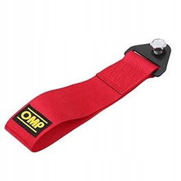 Pas holowniczy Tow Strap - czerwony