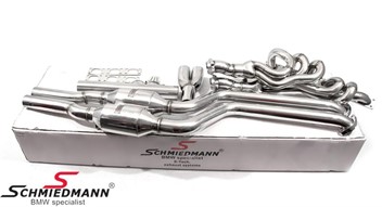 Kolektor + katalizatory Schmiedmann BMW E46