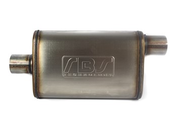 Tłumik przelotowy owalny RBS Technology 2,5"