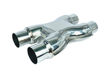 X-pipe do wydechu 2,5" 63mm RBS Technology 304SS