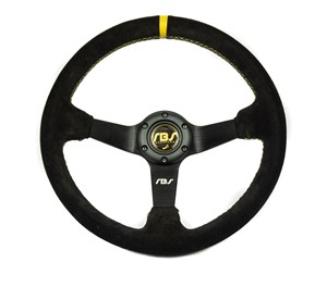 Kierownica zamszowa RBS Technology 350 / 90