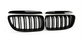 Nerki grill BMW E90 E92 Gloss Black 05-08