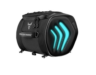 Kufer na siedzenie Motocentric / Niebieski