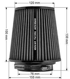 Filtr powietrza FMIC.Pro dł. 100mm montaż 76mm