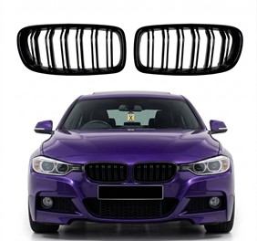 Nerki grill BMW 3 F30 F31 Gloss black 13-18
