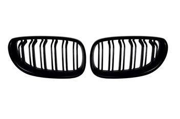 Nerki grill BMW E60 E61 Gloss Black 04-10