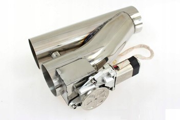 Przepustnica do wydechu Y-pipe 2,5"