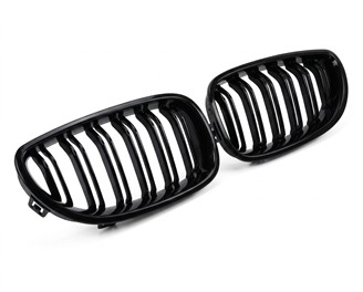 Nerki grill BMW E60 E61 Gloss Black 04-10