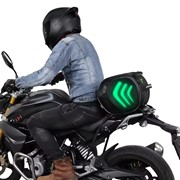 Kufer na siedzenie Motocentric / Niebieski