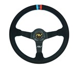 Kierownica zamszowa RBS Technology + naba E46