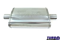 Tłumik środkowy puszka owalna TurboWorks 2,75"