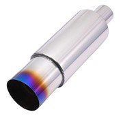 Tłumik końcowy przelotowy smoke tip 57mm