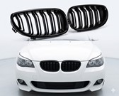 Nerki grill BMW E60 E61 Gloss Black 04-10
