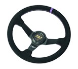 Kierownica zamszowa RBS Technology 350 / 90