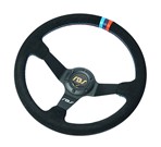 Kierownica zamszowa RBS Technology + naba E46