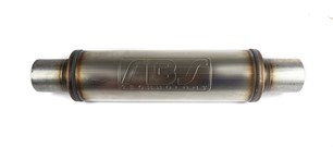 Tłumik przelotowy RBS Technology 2,5" okrągły