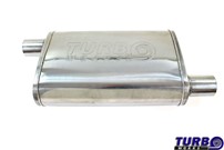 Tłumik środkowy puszka owalna TurboWorks 2"