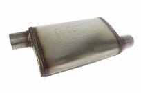 Tłumik przelotowy owalny RBS Technology 2,5"