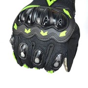 Rękawice motocyklowe Motocentric / Zielone / XL