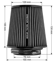 Filtr powietrza FMIC.Pro dł. 100mm montaż 76mm