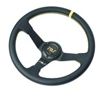 Kierownica skóra perforowana RBS Technology 35/9cm