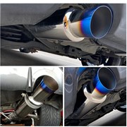 Tłumik końcowy przelotowy smoke tip 57mm